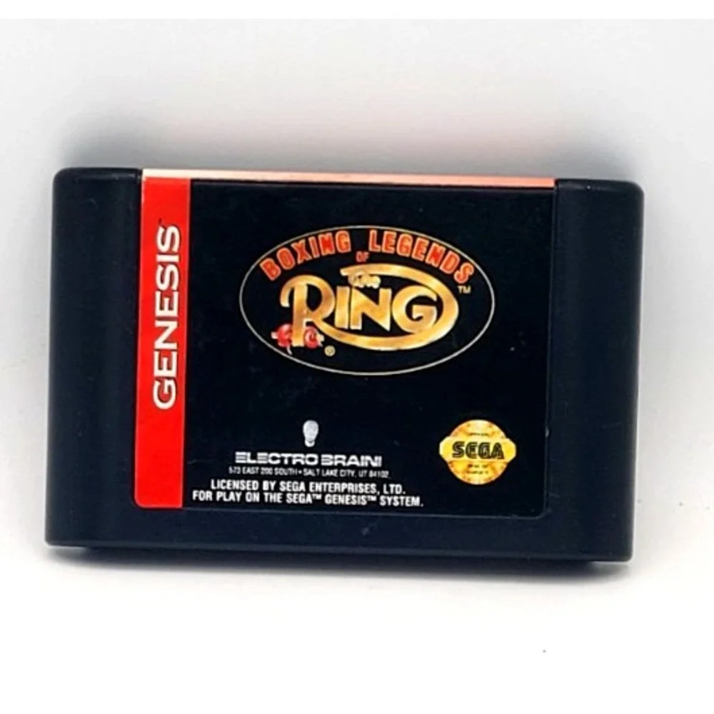 Boxing Legends of the Ring (Sega Genesis, 1993) GAME CARTRIDGE ONLY TESTED WORKS